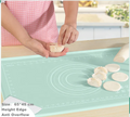 Bpa Free Food Grade Waterproof 6mm Thicken Edge Non-Stick Reusable Bread Pastry Baking Custom Silicone Mat for Kitchen