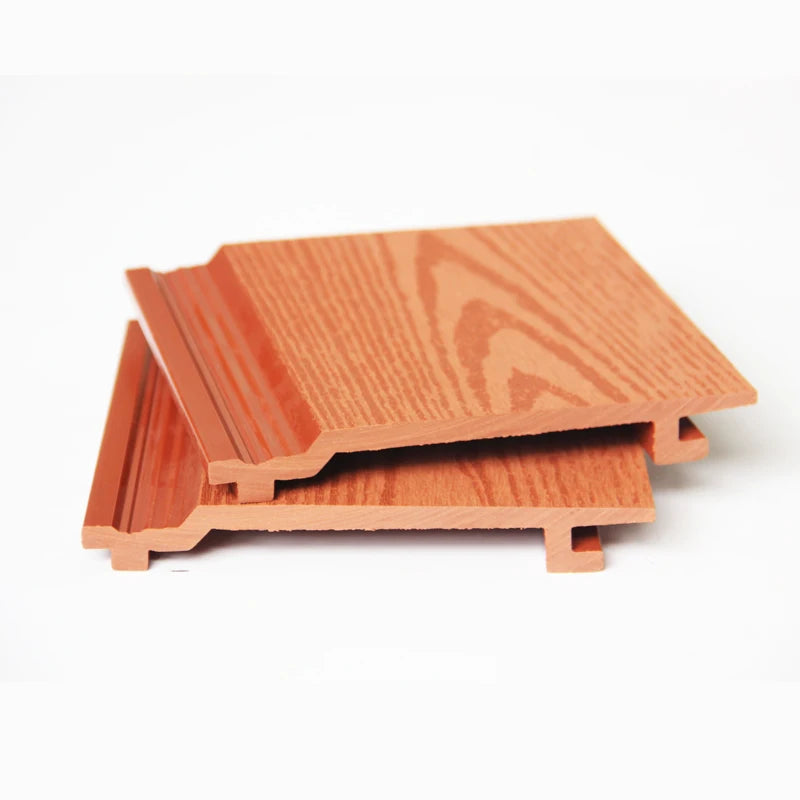 Factory Directly Supply Hot Sell WPC Exterior Wall Cladding Panel Outdoor Fireproof Eco-friendly Waterproof 156x21mm