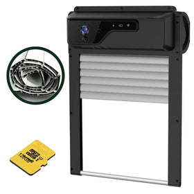 New Design Farms and Retail Solar-Powered Light Sensing Automatic Chicken Coop Door Opener Camera