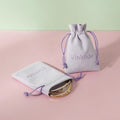 Custom Luxury Microfiber Gift Packaging Drawstring Jewelry Pouch