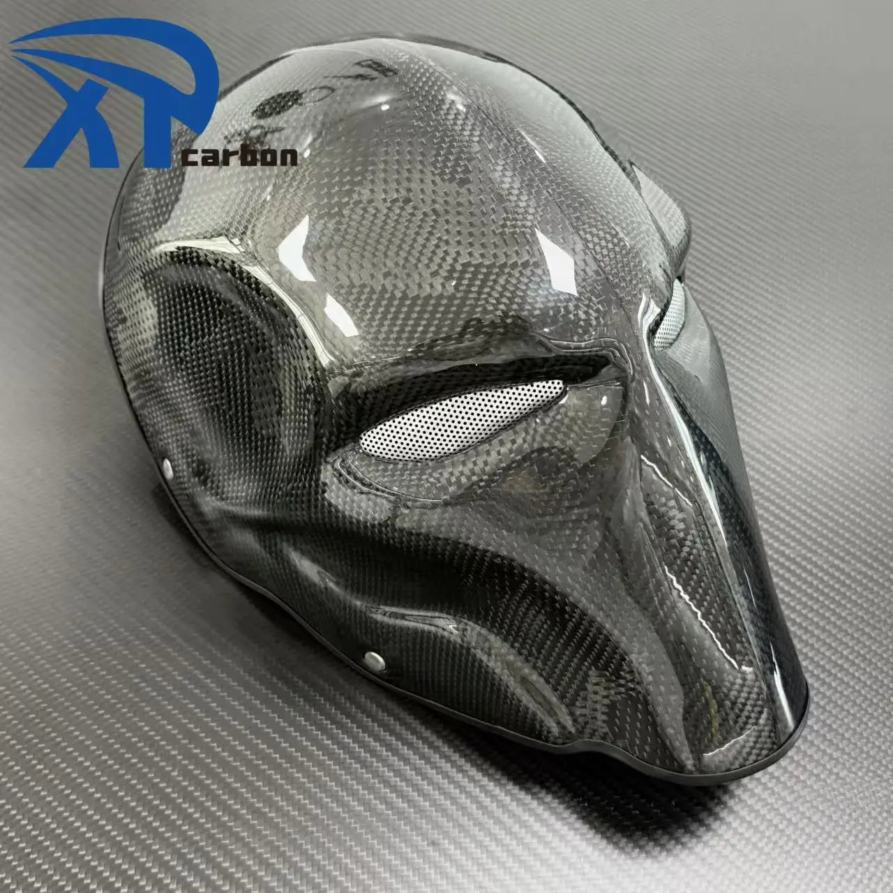 Customizable Camouflage Carbon Fiber Mask Lightweight Comfortable Stylish