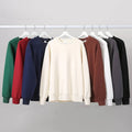 Custom Oversized Pullover Sweatshirts Men High Quality Baggy Heavyweight Cotton 400gsm Crewneck Sweatshirts Men Jumpers
