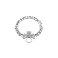 2023 Fashion Custom 925 Sterling Silver Flower Adjustable Chain Ring for Women