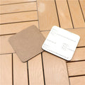 MDFSUB 3mm Thick Classic Eco-Friendly Wooden Blank MDF Coaster 100x100mm Square Sublimation for Kitchen and Restaurants