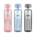 Custom logo 769ml Filtratio Outdoor Travel Camping Hiking Portable Filter Water Bottle with Replaceable Filter Straw