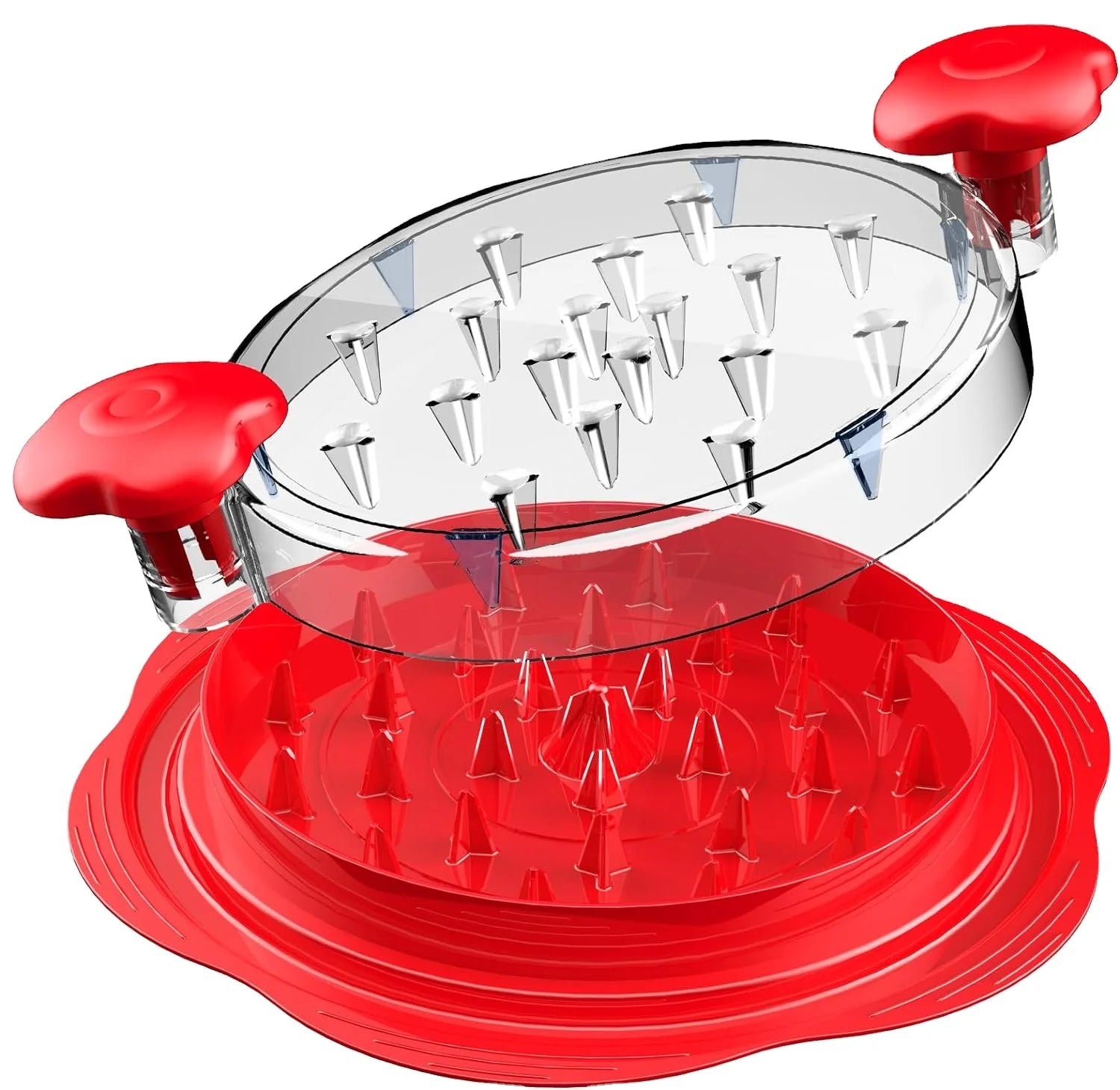 Chicken Breast Shredder Tool  Meat Shredder Machine Anti-Slip Strip BPA Free Suitable for Pork Beef Chicken
