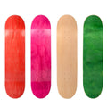 7 Layer Pro Canadian Maple Veneer Custom Blank Wooden Skate Board Decks
