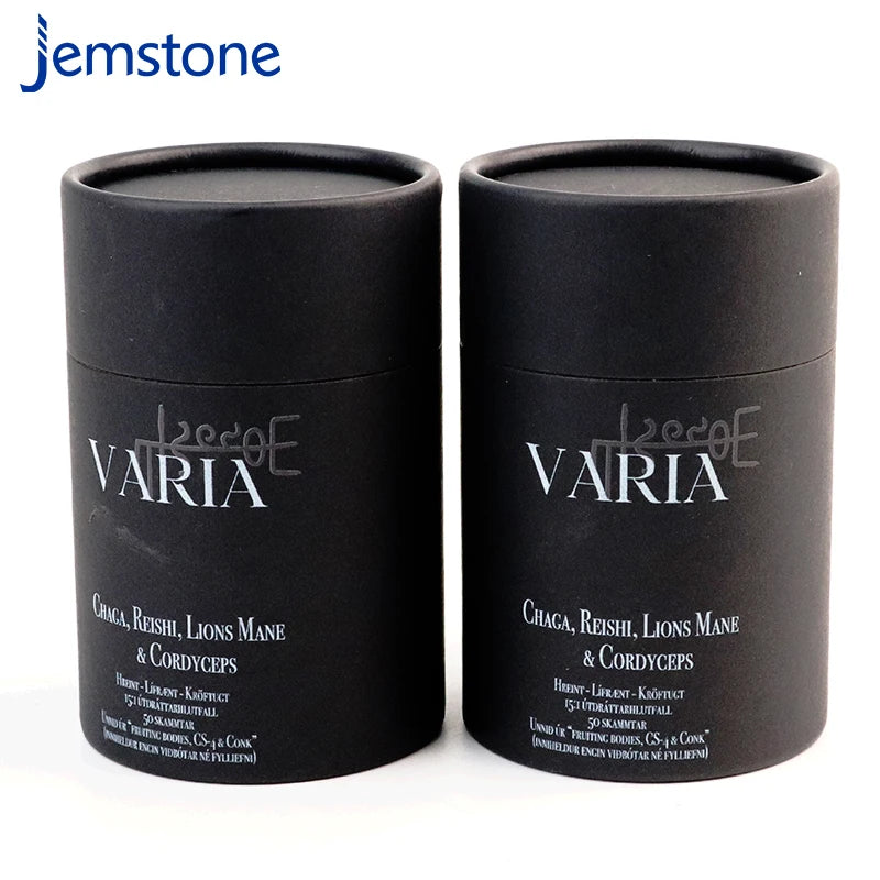 Customized Size Printed logo Custom Cylindrical Paper Tube Container for Packaging