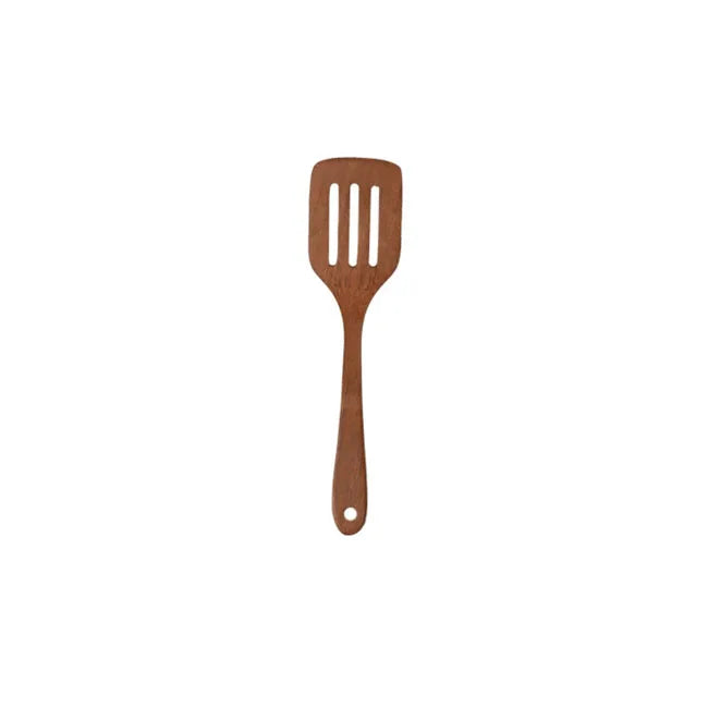 Nonstick BBQ Wok Spatula Strong Large Wooden Spatula for Cooking Kitchen Slotted Spatula