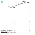 WEEKAQUA DJ-H-H180 Universal Aquarium Holder Hanger Bracket 180cm Intensification Stainless Steel Aquarium Light Stand