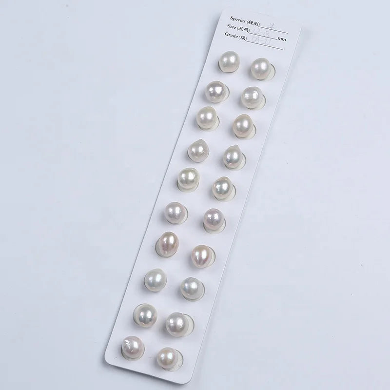 11-13mm Factory Price Baroque Shape Buy Natural Freshwater Loose Round Pearls for Jewelry