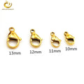 Stainless Steel 18K Vacuum Plating Lobster Clasp