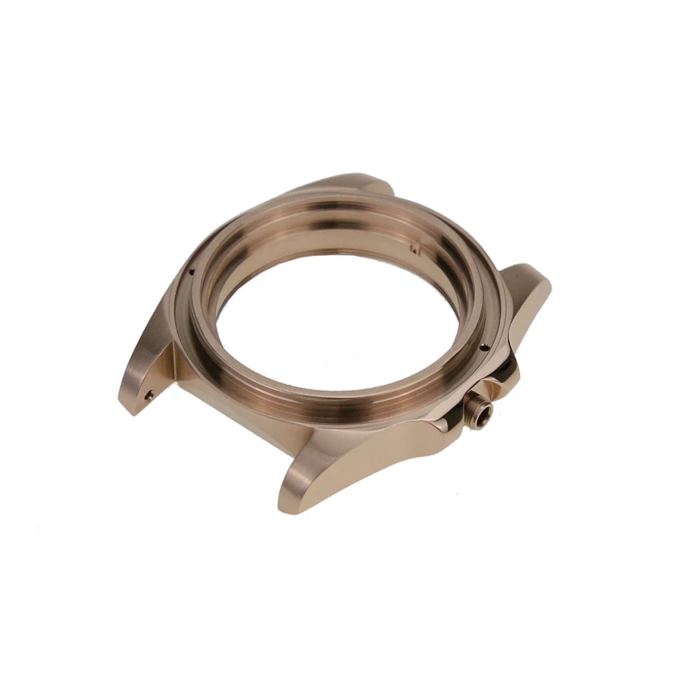 20ATM 316L Stainless Steel Screw Crown Fit NH34 NH35 NH36 NH38 NH70 Automatic Movement  3H Clock 42mm  SKX007  Watch Case