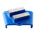 Customizable Double Bar Diamond Segments Polishing Pads for Concrete Grinders OEM Support Grinding Tools Sumo HT-BA10 6#-400#