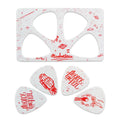 New Design Packaging 0.71mm Pvc Guitar Plectrums Card 0.71mm Guitar Pick Design Double Side Color Printed Guitar Pick Custom