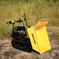 AUSTTER 300KG Self Loading All-Terrain Mini Dumper Gasoline Powered Mini Track Wheel Barrow