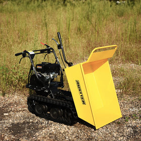 AUSTTER 300KG Self Loading All-Terrain Mini Dumper Gasoline Powered Mini Track Wheel Barrow