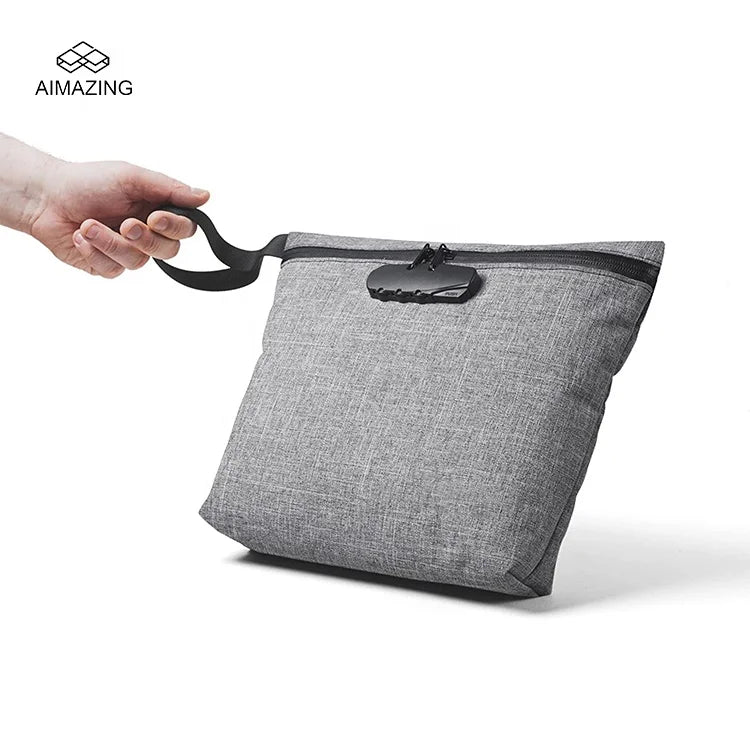 Carbon Lined Smell Proof Pouch Odor Proof Case Container for Herb