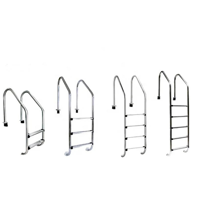 Daremay Factory Supply Stainless Steel 304 Swimming Pool Ladder SL Series 304 Silver Sea Air Express Carton 2/3/4/5 Steps Silver