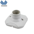 BOSINN 10-Year Warranty Ceiling Flame Retardant E26/E27 Resistant Screw Flat Lamp Holder Ceramic Core for LED Energy-saving