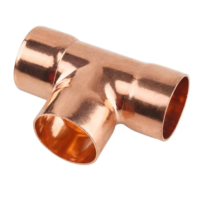 Tee Copper Press Fittings M Profile China Supplier Plumbing Pipe Copper Fittings 1/2inch