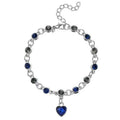 BINSHUO 2022 Lucky Fashion Ocean Heart Bracelet  Zircon Crystal Bracelet Personality of High Grade Bracelets Women