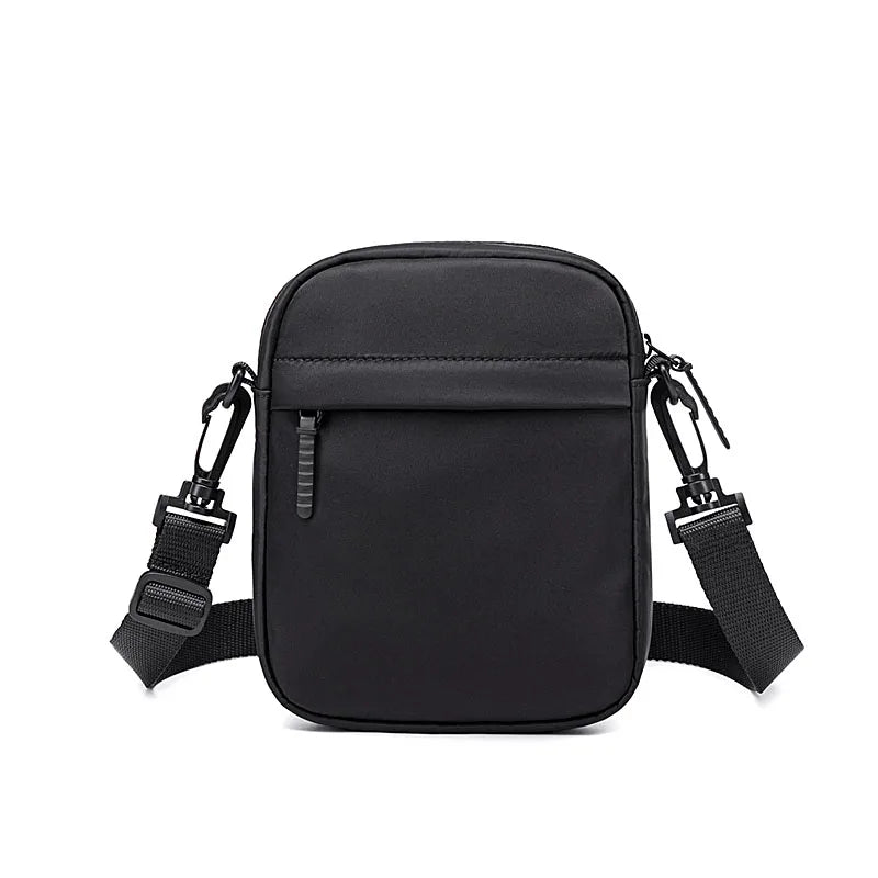 Men's Fashionable Waterproof Nylon Sling Bag Lightweight Mini Crossbody Chest for Travel Work Sports