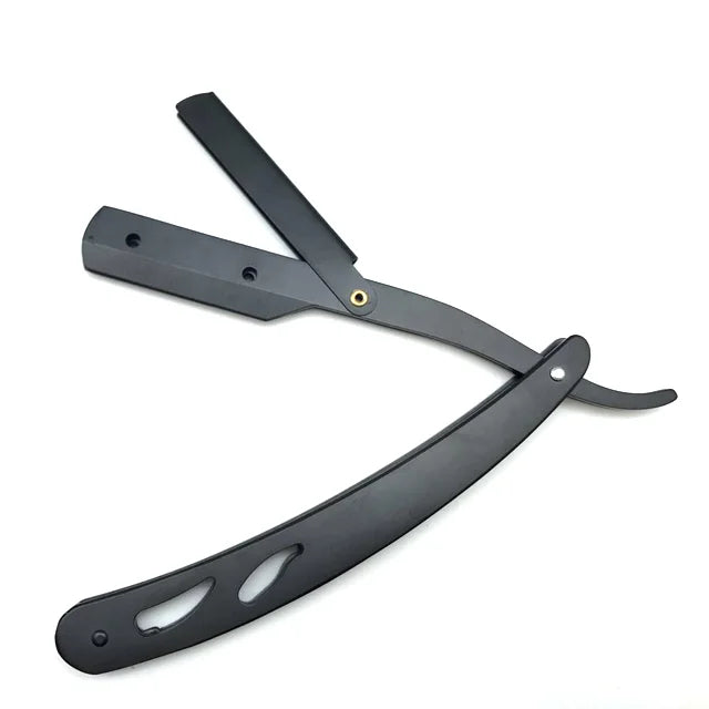 Wholesale Custom Barber Supply Stainless Steel Single Blade Straight Edge Shaving Razor