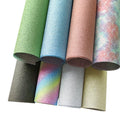 Cinderella Glitter Super Shiny PVC Vinyl Soft Adhesive Film with Sticker for Making Decoration DIY Accessories Walls