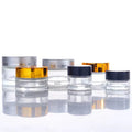 High Quality Customized Glass Cream Jar 5g 10g 15g 20g 30g 50g 100g Clear Frosted Empty Cosmetic Jar for Skincare