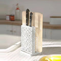 Nordic Multi-Functional Iron Knife Rack Cutting Board Drain Wholesale Tool Storage Kitchen Supplies Blocks & Roll Bags