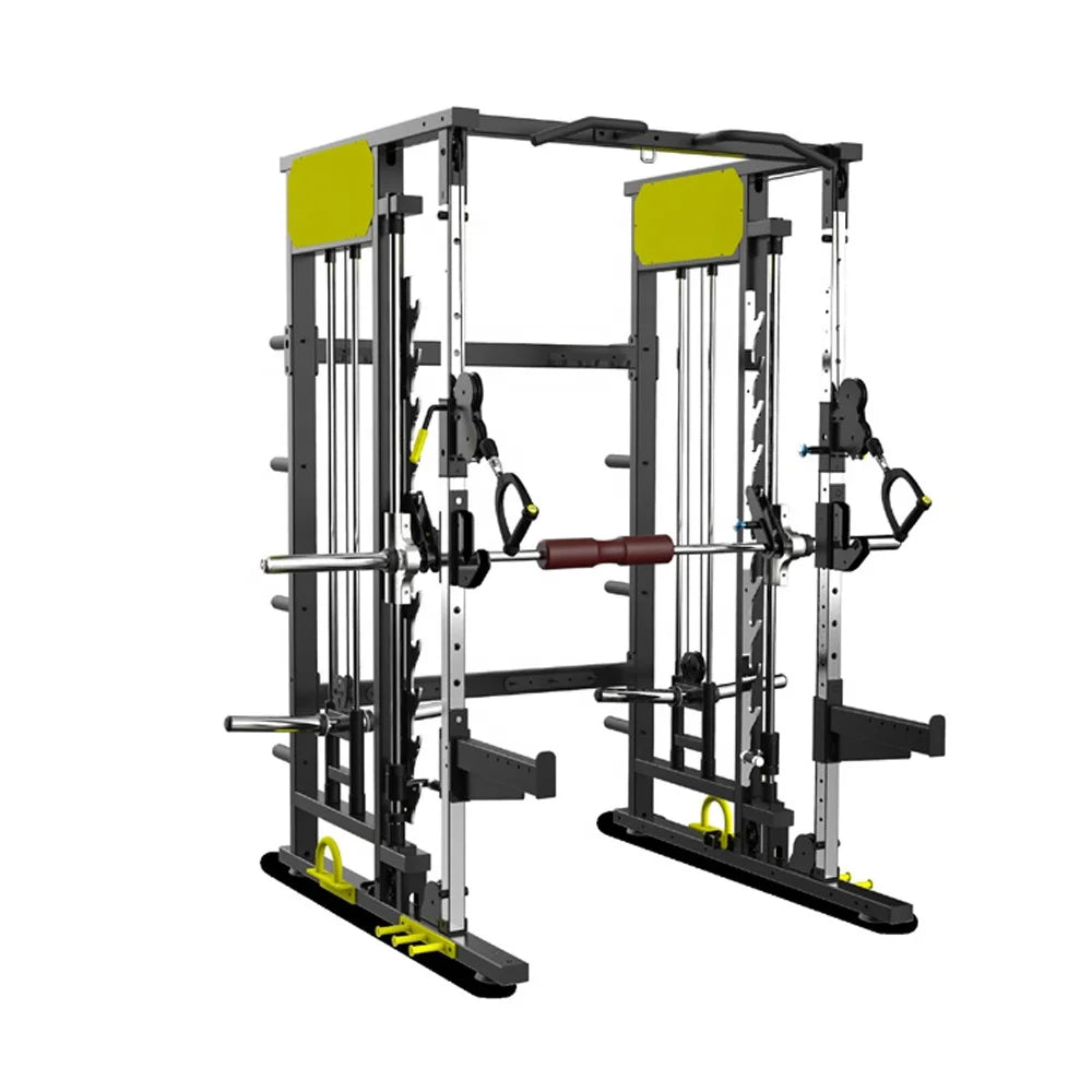 Multi-functional Fitness Equipment Strength Training Power Rack Cage Standing Squat Rack With Weight Lifting Training