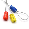 BCC101 Wire Cable Seal Pull Tight Waterproof Abs Plastic Cable Seal with Serial Numbers