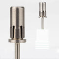 Easy Take Off 3/32" Expanding Stainless Steel Nail Sanding Bands Mandrel for Nail Drill Bits