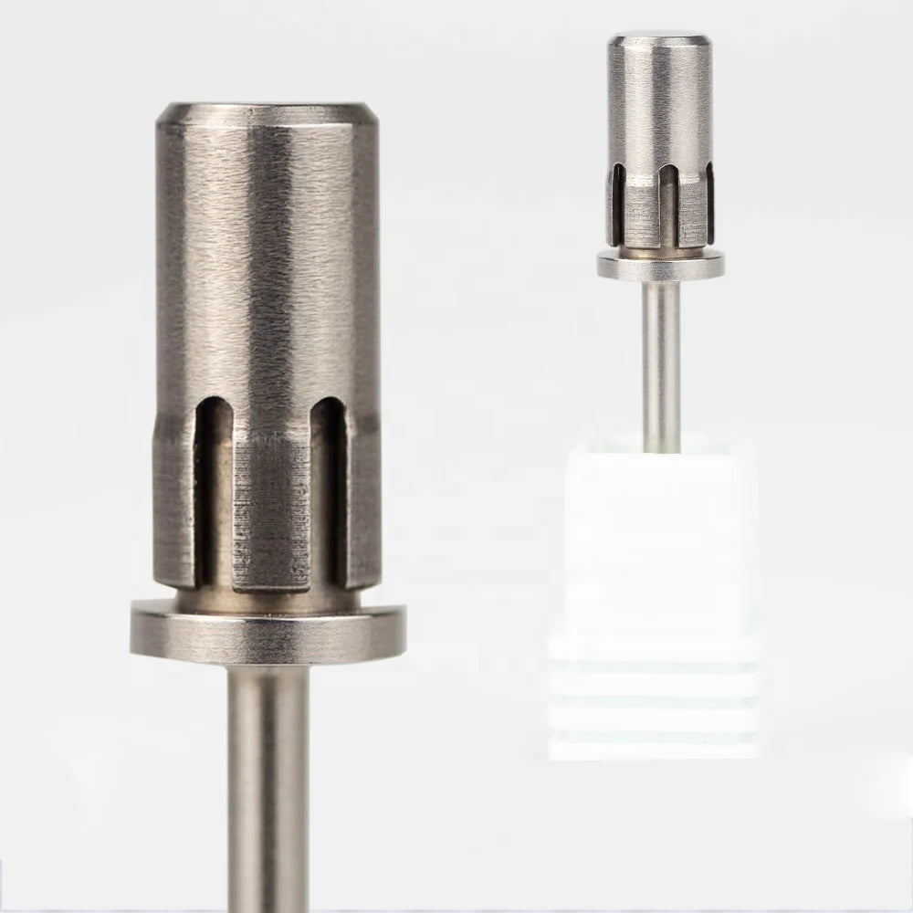 Easy Take Off 3/32" Expanding Stainless Steel Nail Sanding Bands Mandrel for Nail Drill Bits