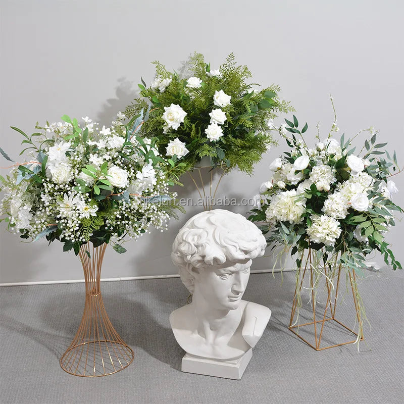 L-FB055 Wholesale Artificial Flower Ball Centerpieces Wedding Flower Ball Wedding Centerpieces Flower Balls for Wedding Decor