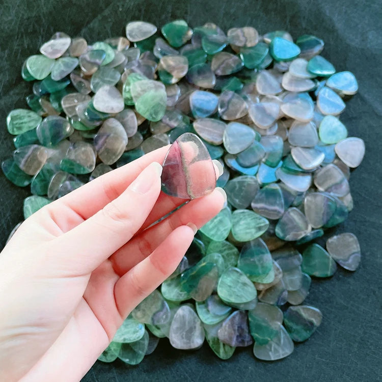 Huiying Hot Sale Finger Picks Thumb Fluorite Guitar Finger Picks