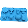 HY Sun Star Flower Tree and Sea life Shaped Ice Cube Trays