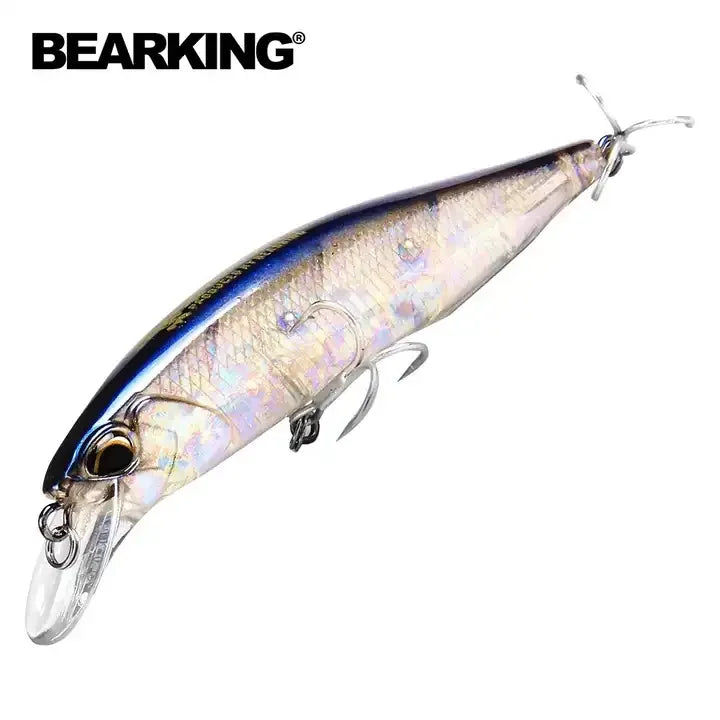 High Quality Oem Wholesale 100mm/15g Hard Bait Hundreds of Colors Minnow Fishing Lures