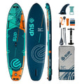E-SUP 11'6 Large Size Inflatable Stand up Paddle Board ISUP Family-Friendly Inflatable SUP for Beginner Convenient Paddling