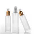 30ml 50ml 60ml 80ml 100ml 120ml Clear Frosted Glass Bottle Toner Bottle Essential Oil Serum Moisturizer Bottle
