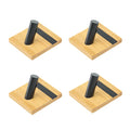 Towel Hook Wholesale Strong Adhesive Stick Holder Hanging Heavy Duty Shower Towels Hooks For Wall Bamboo