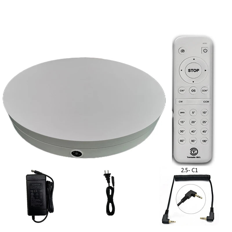 Turntable-BKL Factory 60cm 24 in 150kg Heavy Duty 360 Photography Turntable with Shutter Release Photo Studio Accessories