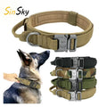 SinSky Puppy Collar Dog Collar Adjustable Quick Release Nylon Tactical Dog Collar for Small Medium Dog