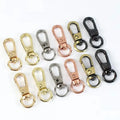 Deepeel F3-28 8mm Zinc Alloy Dog Collar Keychain Strap Connecting Snap Hook Buckle Bag Clip Handbag Hardware Practical Stylish