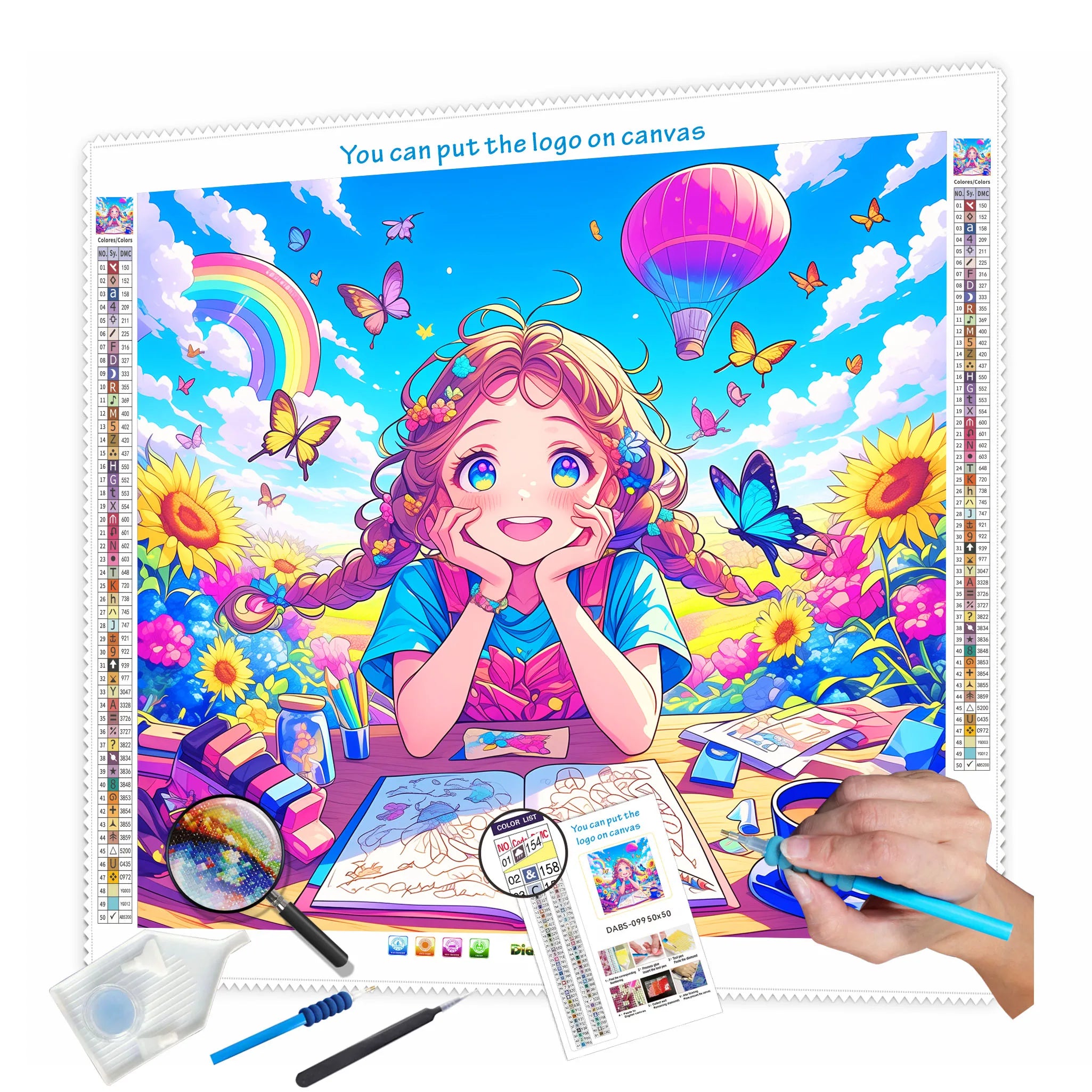N-2560 Wholesale DIY Diamond Painting 5D Printed Canvas Art Kit Owl Portrait Environment Friendly