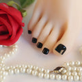Traditional Solid Color Pattern Toenail Stickers