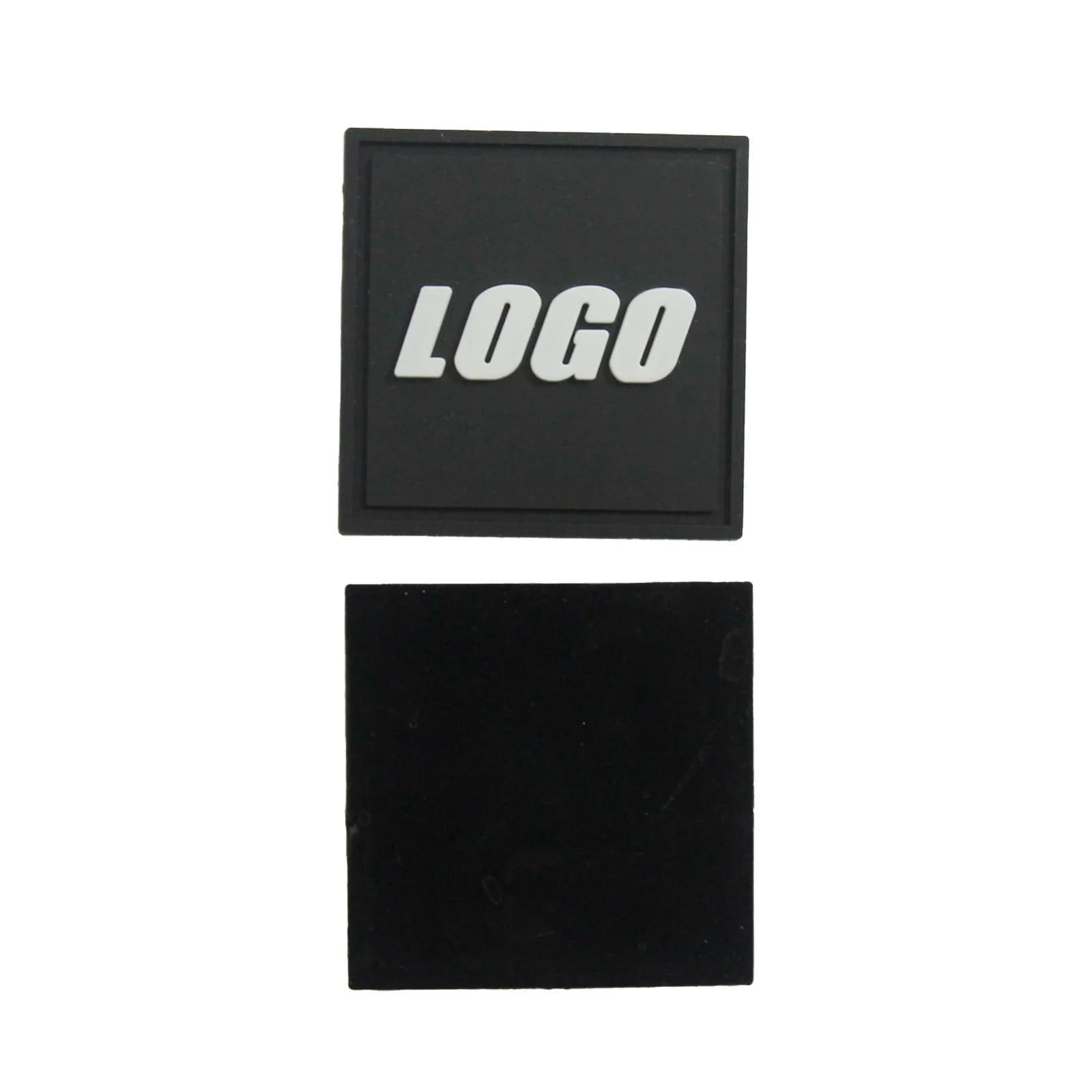 Custom 2D/3D Flexible Rubber logo Label Embossed Clothing Garment Rubber Patch With Low Price