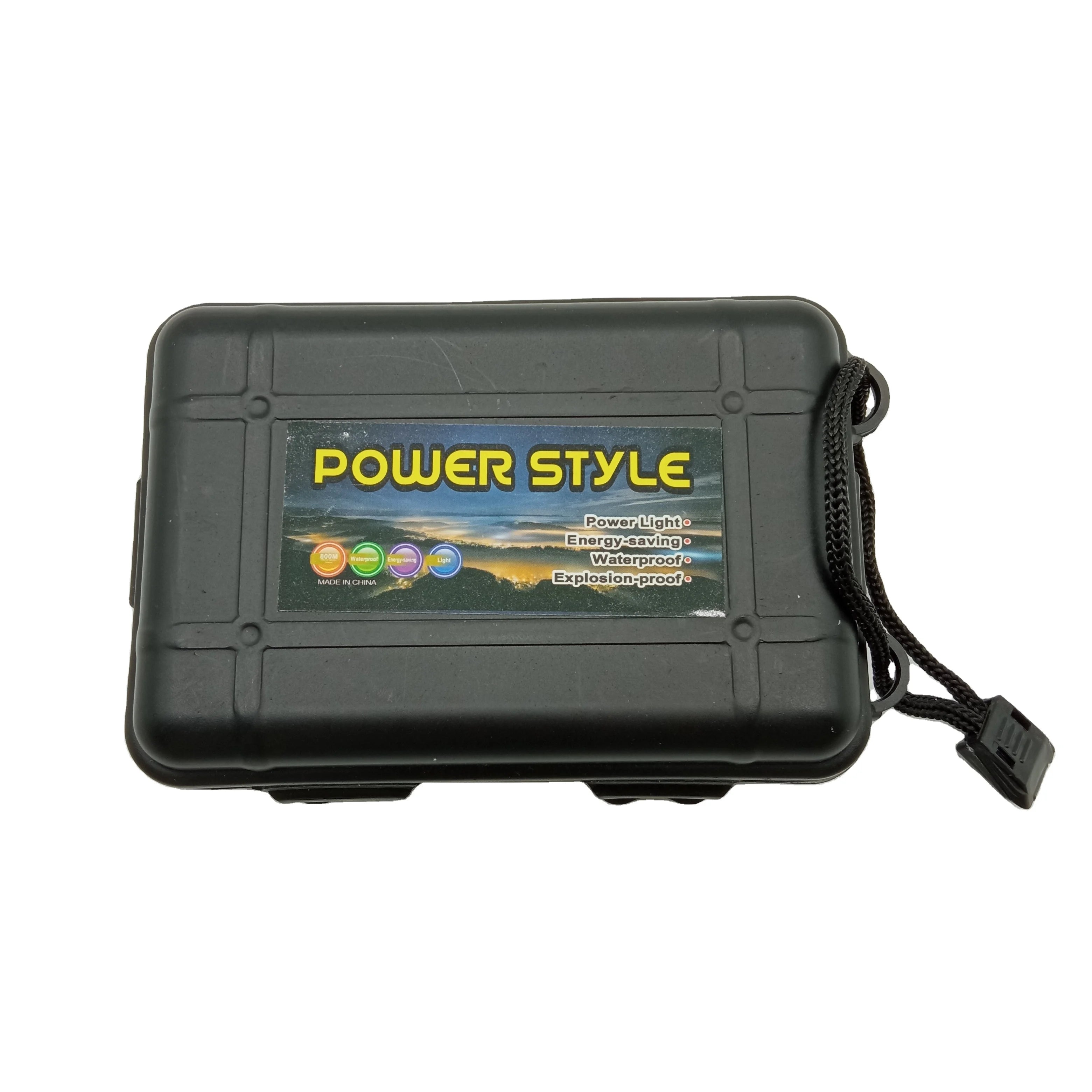 Black ABS Hard Plastic Tool Storage Box with Latch Small Auto Parts Storage Box