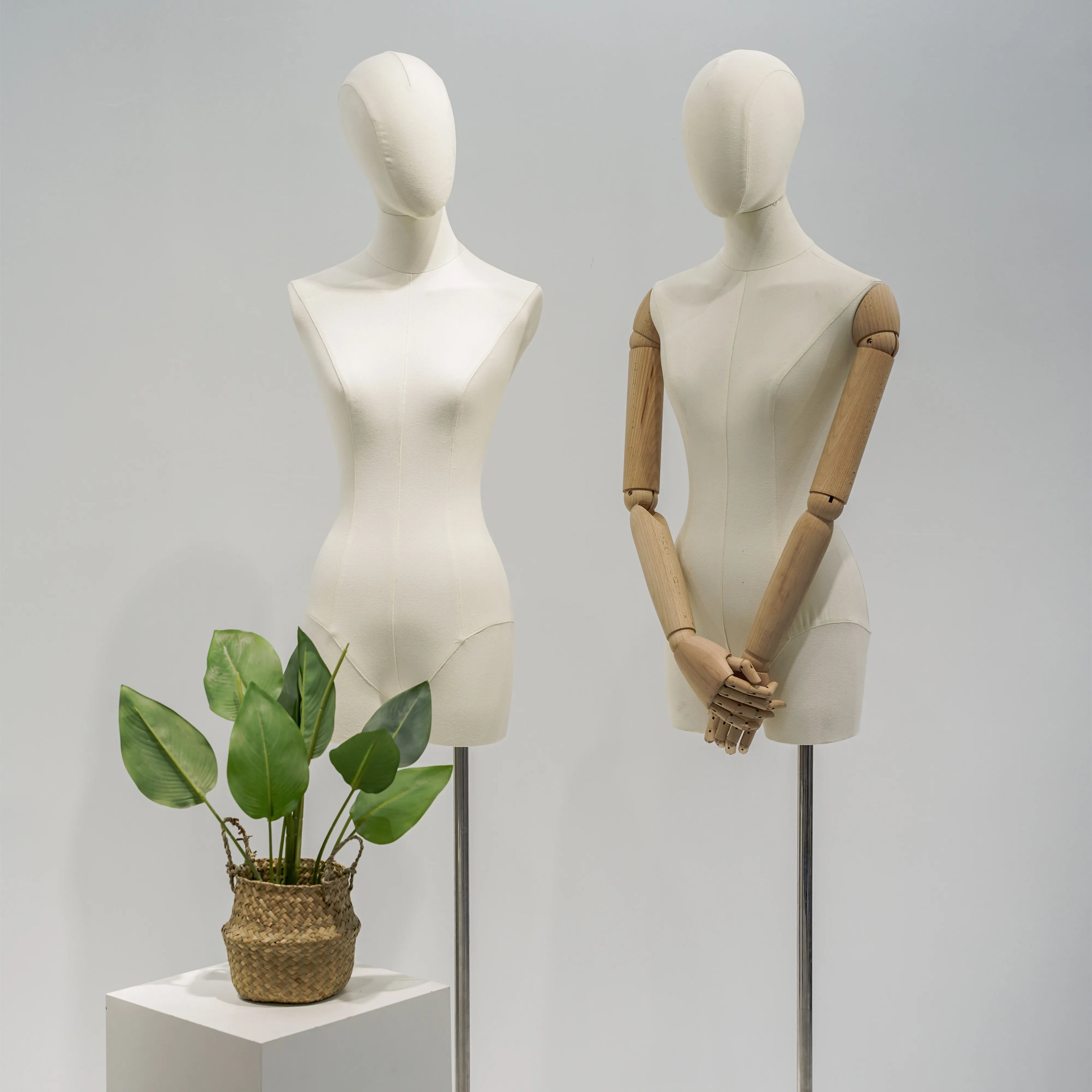 Hot Selling Torso Bust Female Model Half Body Mannequin